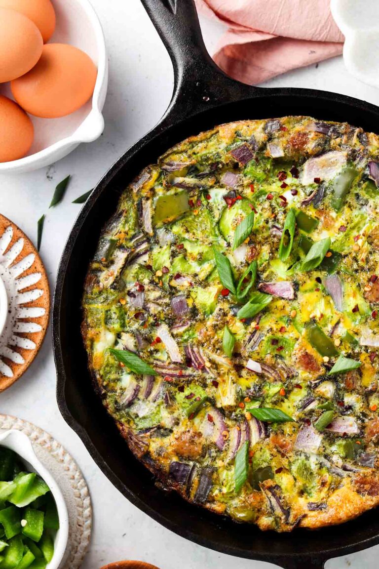 Low Carb Keto Frittata - Allianna's Kitchen