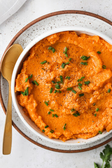 Vegan Sweet Potato Mash - Allianna's Kitchen