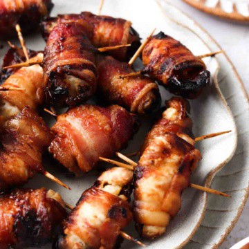 Paleo Bacon Wrapped Dates (Dairy Free, AIP Option) - Allianna's Kitchen