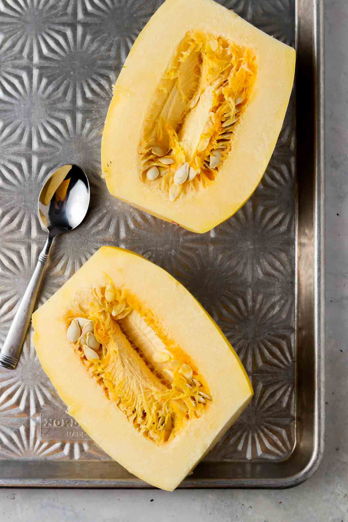 Easy Air Fryer Spaghetti Squash - Allianna's Kitchen