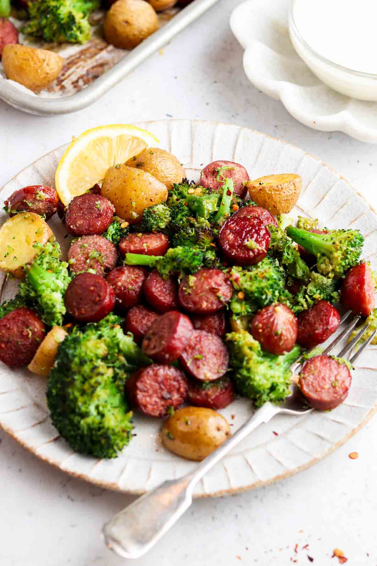 Easy Sausage Sheet Pan Dinner Allianna S Kitchen   Sausage Sheet Pan Dinner 4 